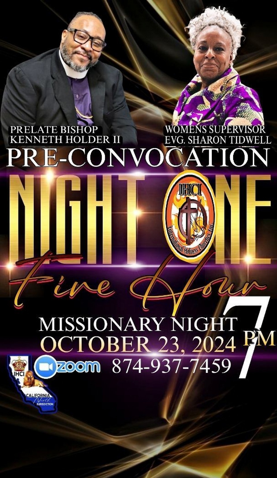 PRE CONVOCATION /MISSIONARY NIGHT