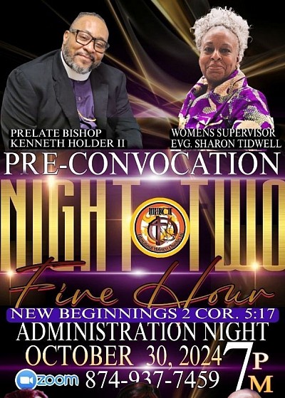 PRE CONVOCATION ADMINISTRATIVE NIGHT / STAFF